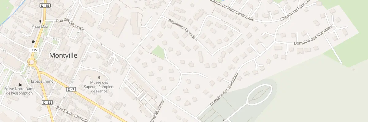 Plan du 17 Rue Residence Le Coteau à Montville