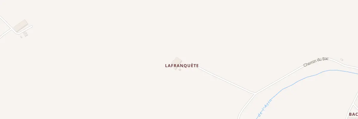 Plan du 850 Che du Bac à Castelsarrasin