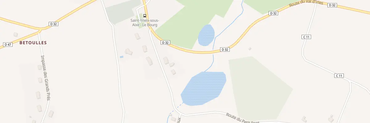 Plan du 5000 Mas Judaud à Saint-Yrieix-sous-Aixe