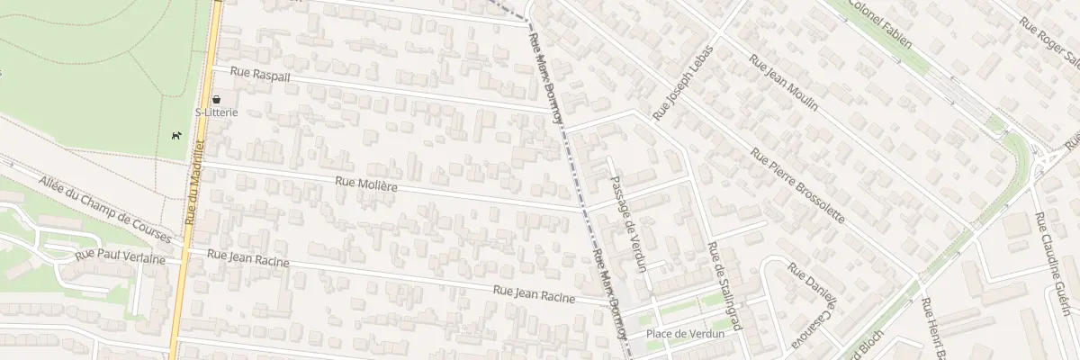 Plan du 45 Rue Moliere à Saint-Étienne-du-Rouvray