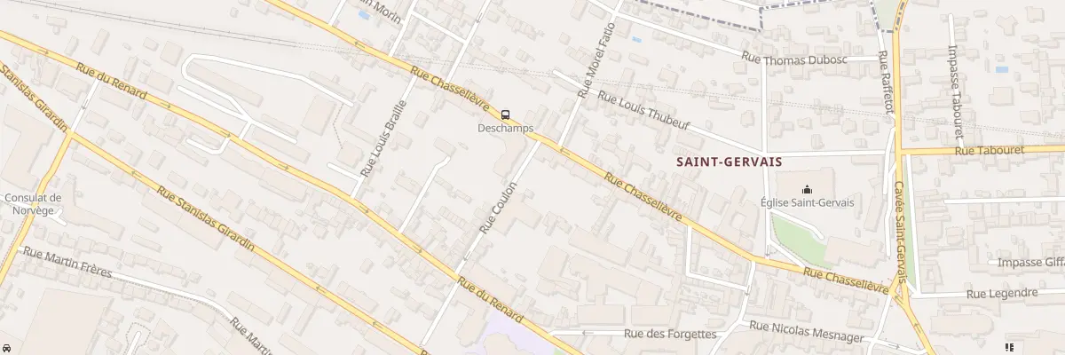 Plan du 59 Rue Chasselievre à Rouen
