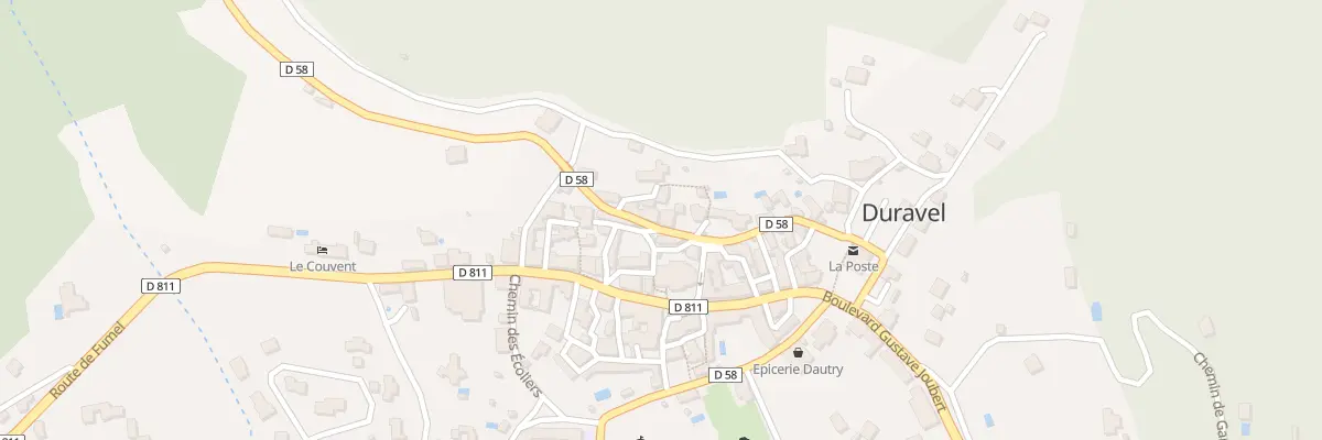 Plan du 234 Rte de Montcabrier à Duravel