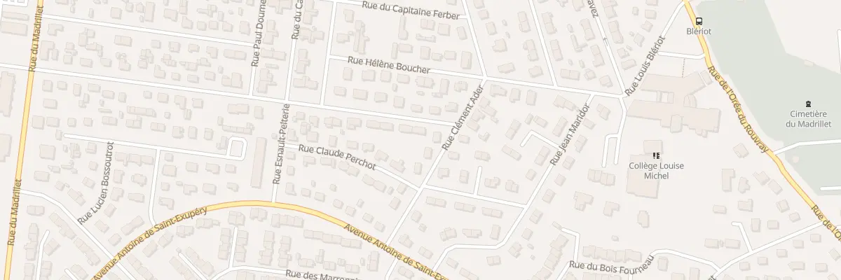 Plan du 40 Rue Lt Vaisseau de Cuverville à Saint-Étienne-du-Rouvray