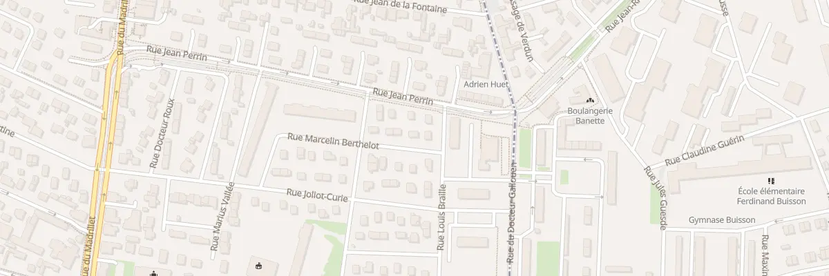 Plan du 13 Rue M Berthelot à Saint-Étienne-du-Rouvray