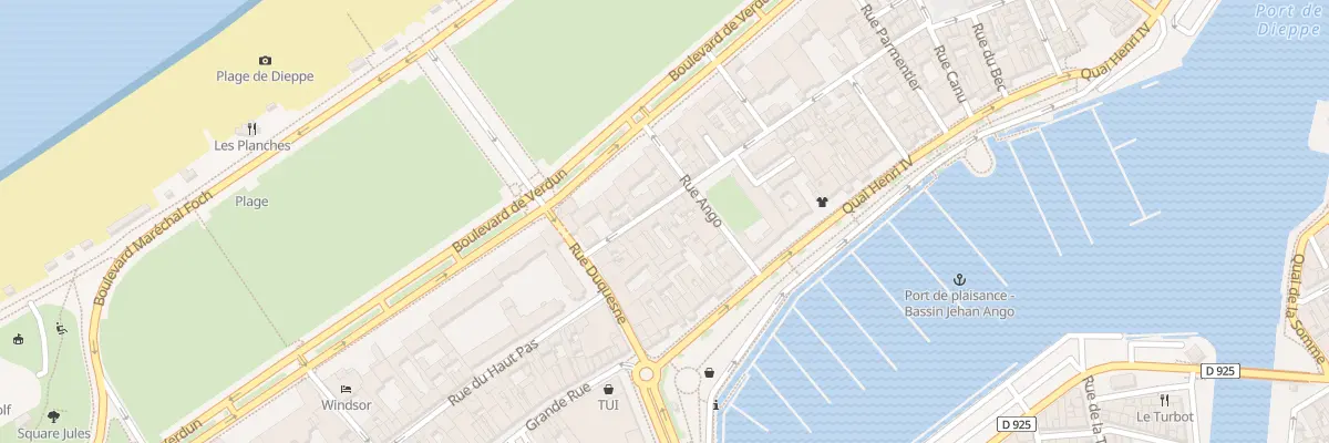 Plan du 14 Rue Desceliers à Dieppe
