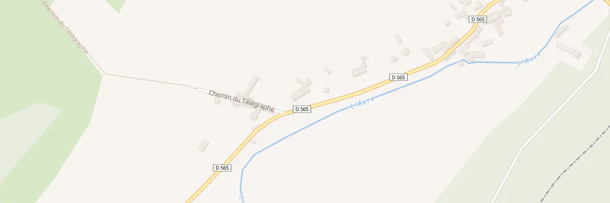 Plan du 45 Breux à Breux-sur-Avre