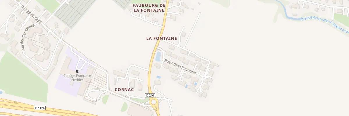 Plan du 4 Rue Athon-Raimond à L’Isle-Jourdain
