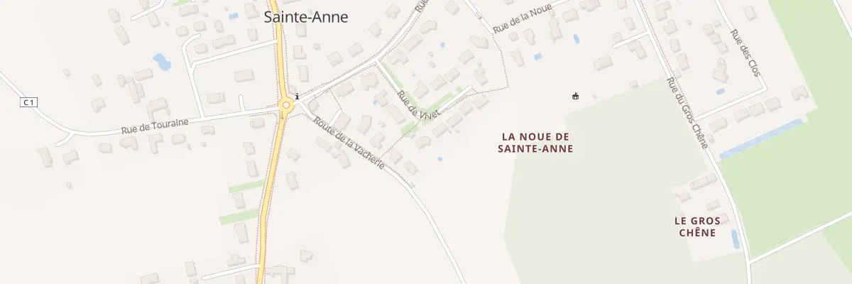 Plan du 6 Rue du Vivet à Sainte-Anne