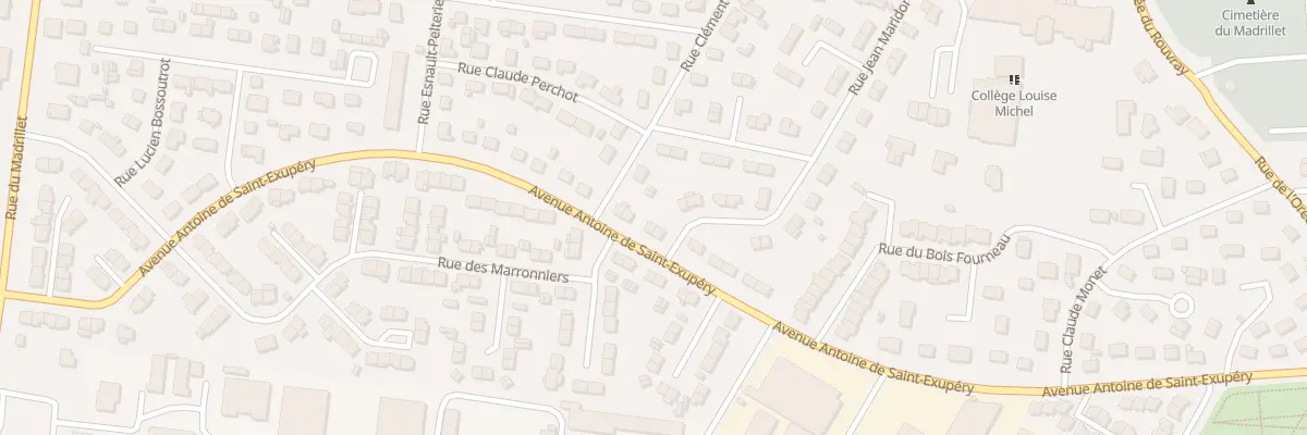 Plan du 63 Av Antoine de Saint Exupéry à Saint-Étienne-du-Rouvray