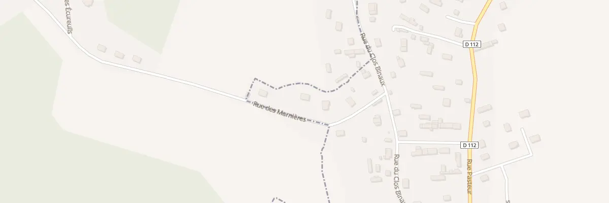 Plan du 126 Rue des Marnières à Terres de Bord