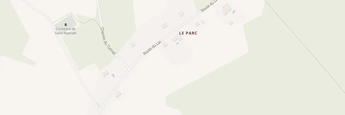Plan du 266 Rte du Lac à Saint-Raphaël
