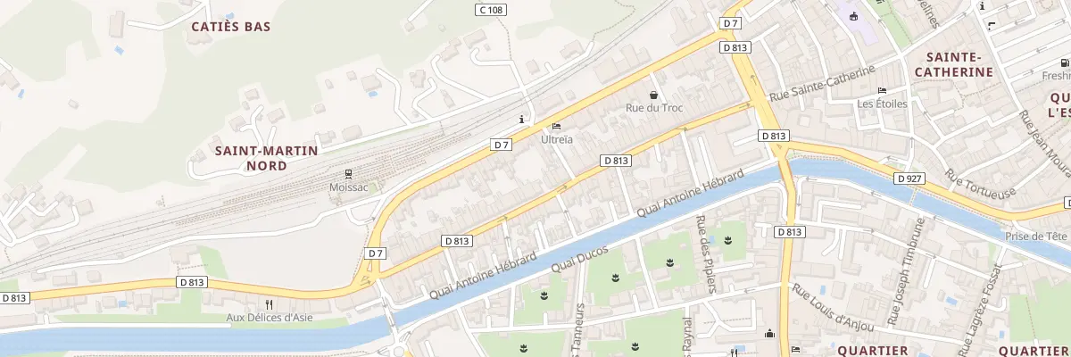 Plan du 66 Rue Gambetta à Moissac