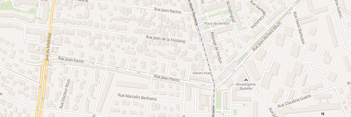 Plan du 67 Rue Jean Perrin à Saint-Étienne-du-Rouvray