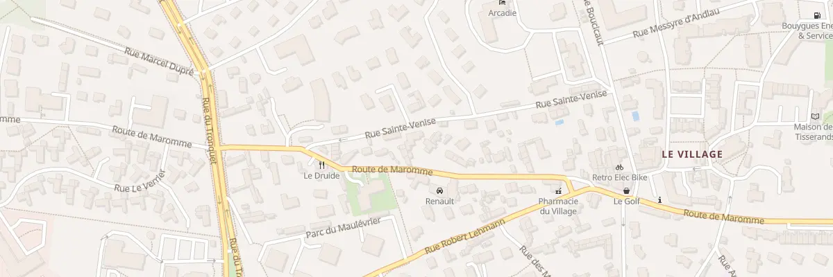 Plan du 10 Rue Sainte-venise à Mont-Saint-Aignan