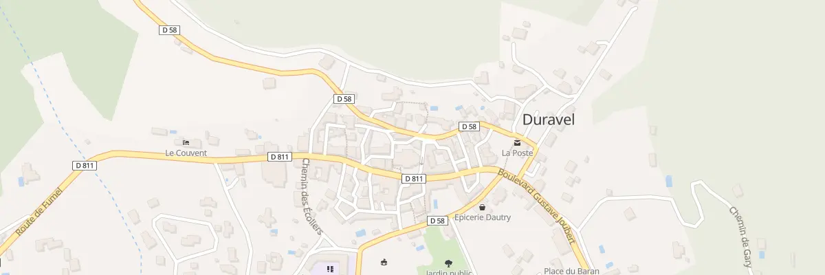 Plan du 215 Rte de Montcabrier à Duravel