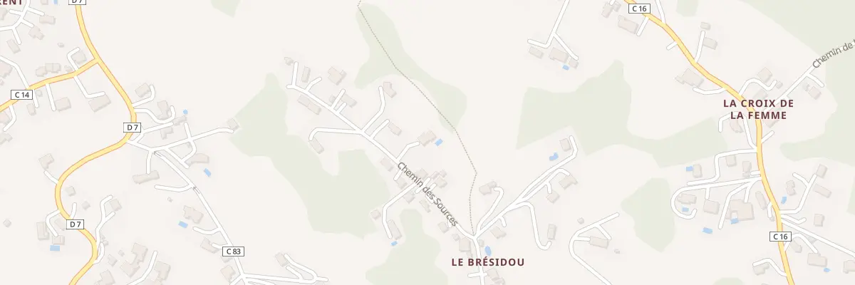 Plan du 122 Che des Sources à Moissac