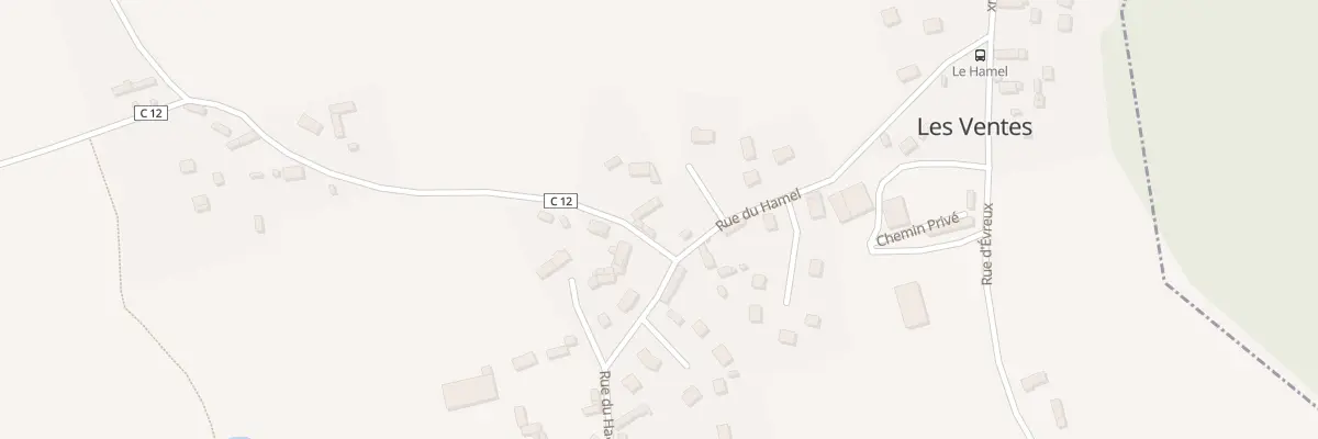 Plan du 11 Rue du Hamel aux Ventes