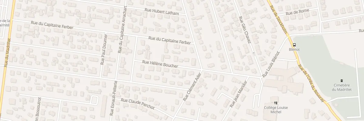 Plan du 11 Rue Helene Boucher à Saint-Étienne-du-Rouvray