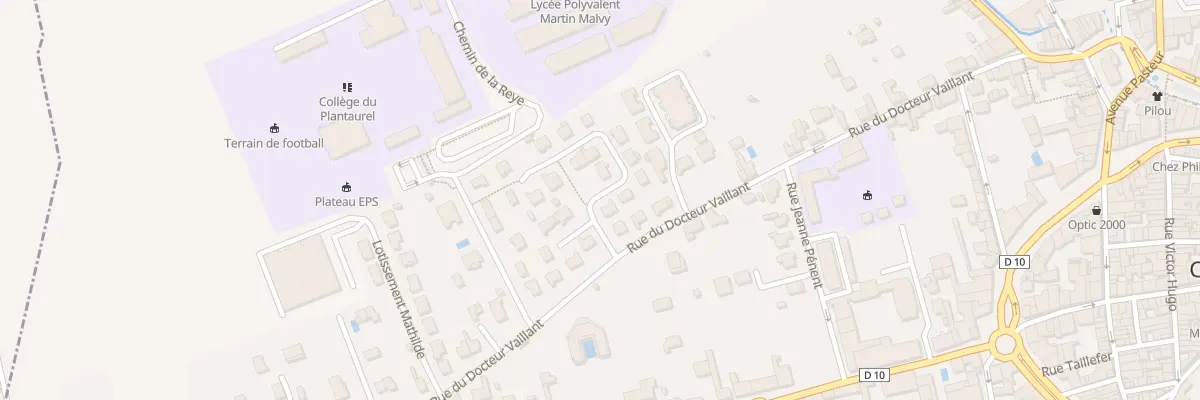 Plan du 4 Rue de Baulas à Cazères