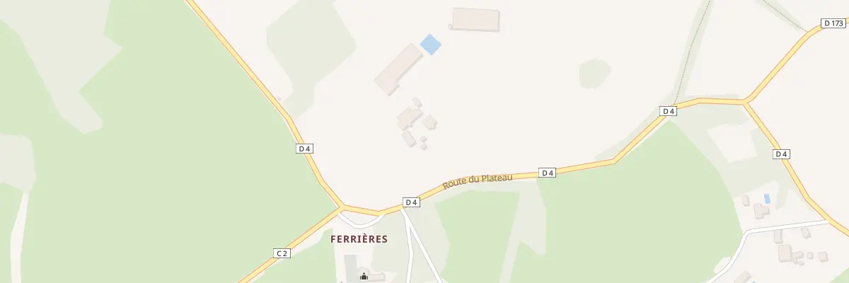 Plan du 1055 Rte du Plateau à Sérignac