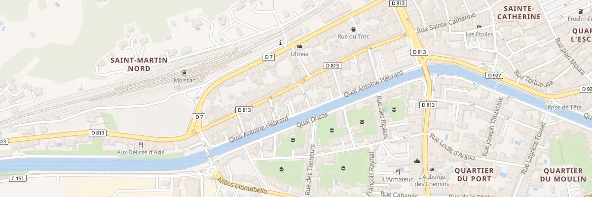 Plan du 45 Rue Gambetta à Moissac