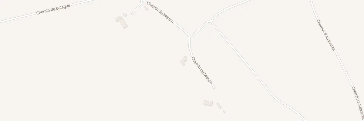 Plan du 1356 Che du Menon au Fousseret