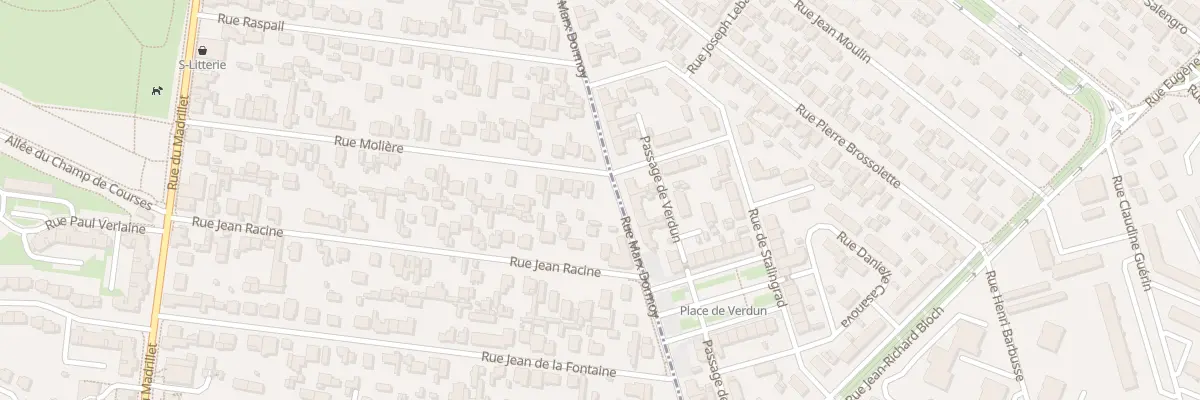 Plan du 52 Rue Moliere à Saint-Étienne-du-Rouvray