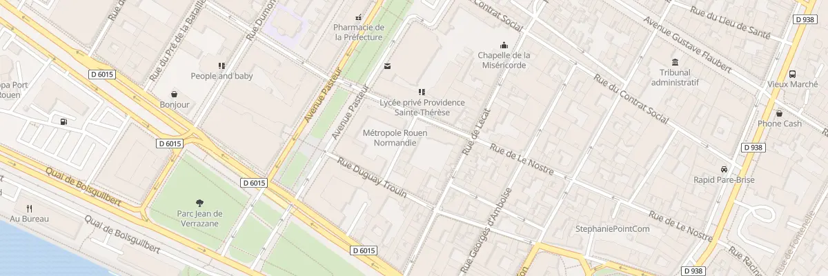 Plan du 47 Rue de le Nostre à Rouen