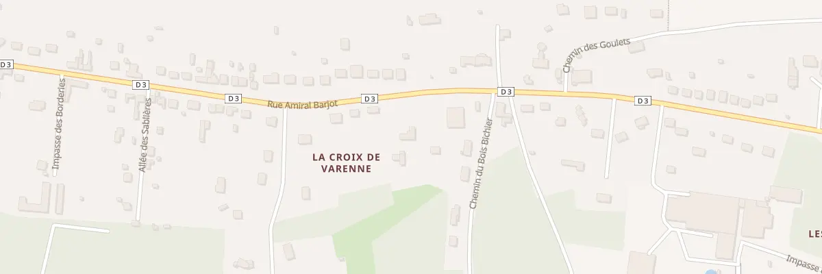 Plan du 92 Rue Amiral Barjot au Blanc