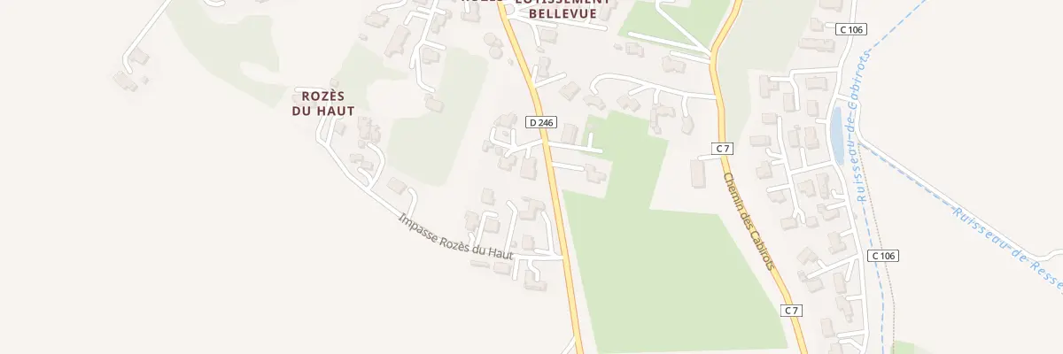 Plan du 15B Rte de Rozès à L’Isle-Jourdain