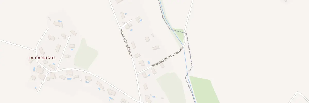 Plan du 1352 Rte d’Empérisson à Caubiac