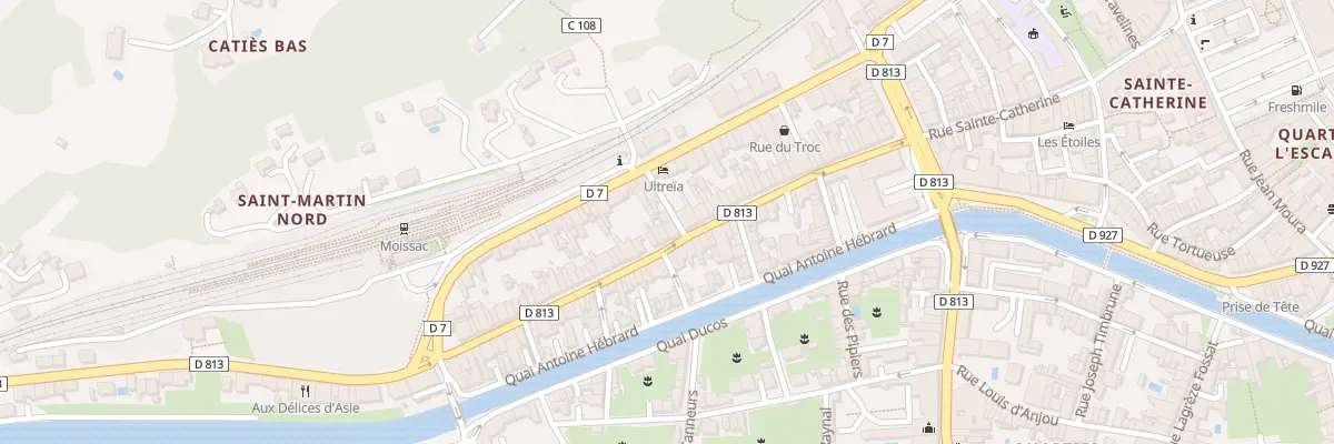 Plan du 58 Rue Gambetta à Moissac