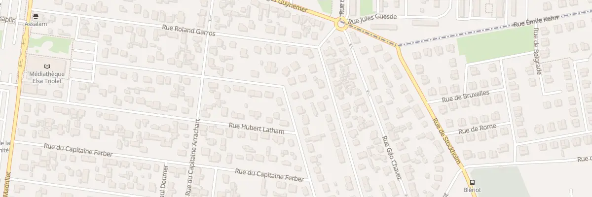Plan du 43 Rue Nungesser et Coli à Saint-Étienne-du-Rouvray
