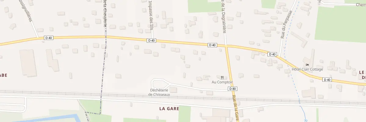 Plan du 48 Rue de l’Europe à Chisseaux