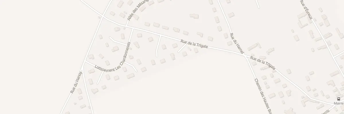 Plan du 3 Lot Les Chardonnerets aux Ventes