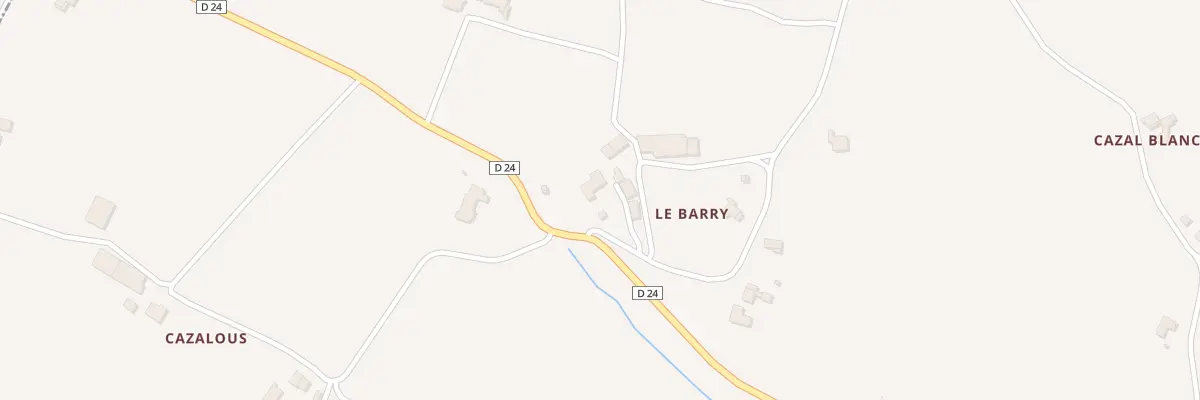 Plan du 5072A Barry à Belvèze