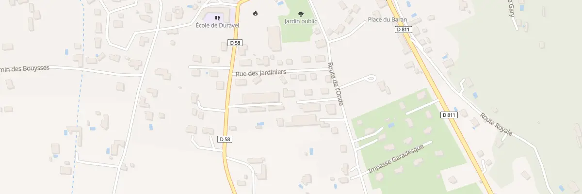 Plan du 75 Imp du Menuisier à Duravel