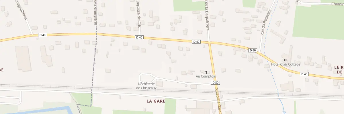 Plan du 46 Rue de l’Europe à Chisseaux