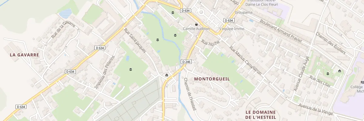 Plan du 21 Rue de l’Egalité à L’Isle-Jourdain