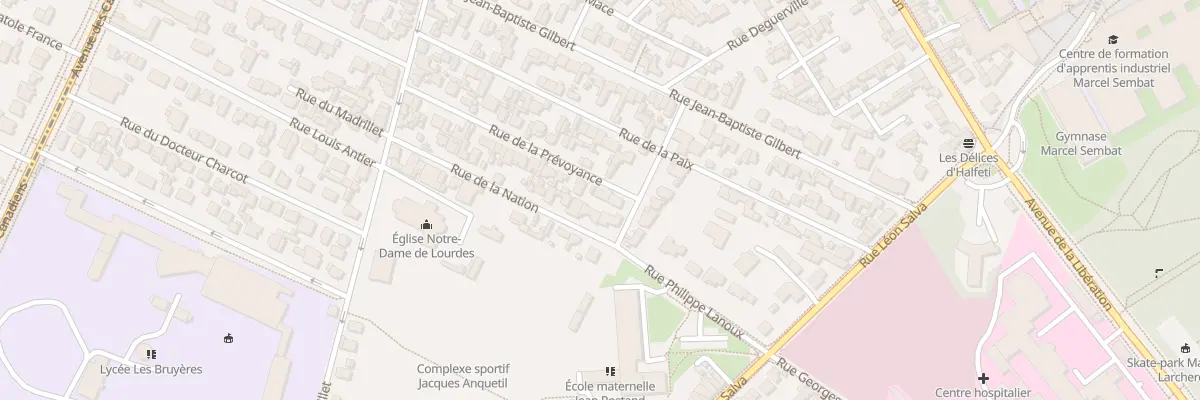 Plan du 26 Rue de la Prévoyance à Sotteville-lès-Rouen