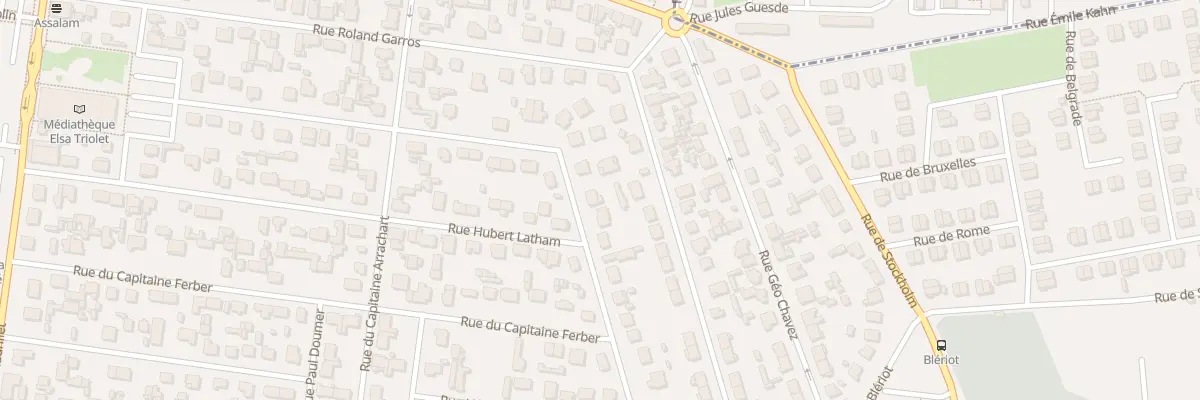 Plan du 45 Rue Nungesser et Coli à Saint-Étienne-du-Rouvray