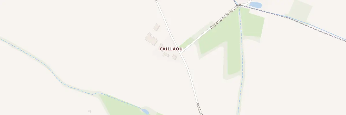 Plan du 4 Caillaou à Caubiac