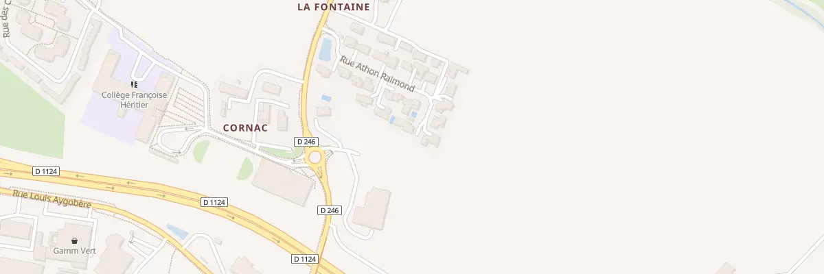 Plan du 15 Rue Athon-Raimond à L’Isle-Jourdain