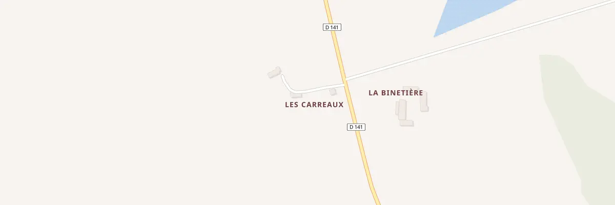 Plan du 158 Les Carreaux à Chauvigny-du-Perche