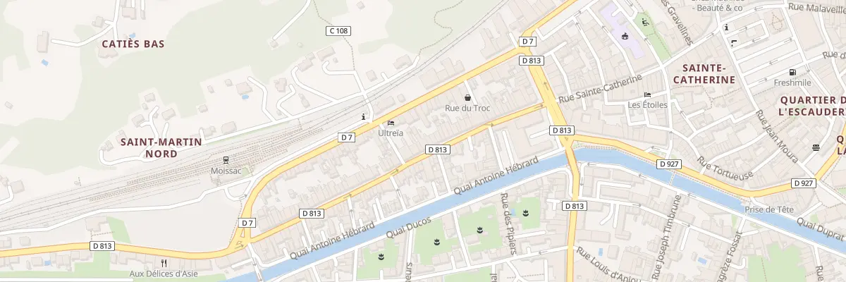 Plan du 50 Rue Gambetta à Moissac