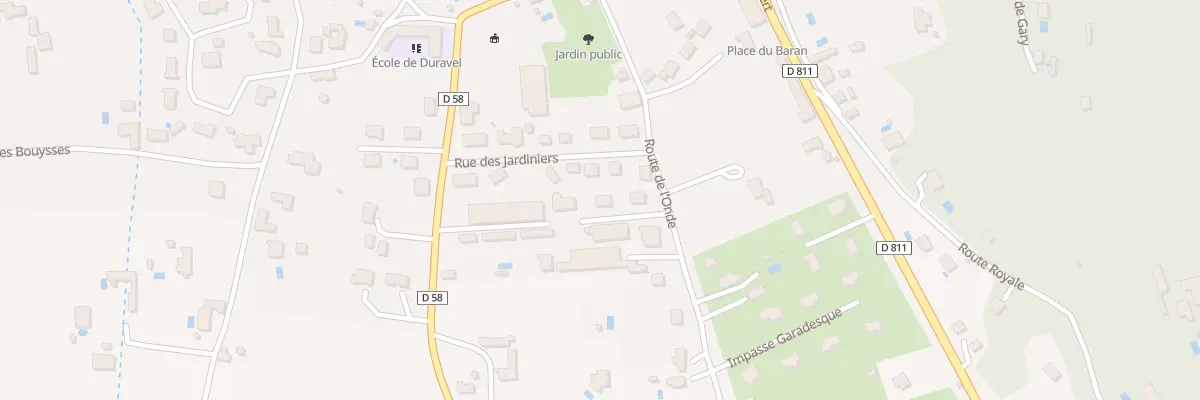 Plan du 5264 Garadesque à Duravel