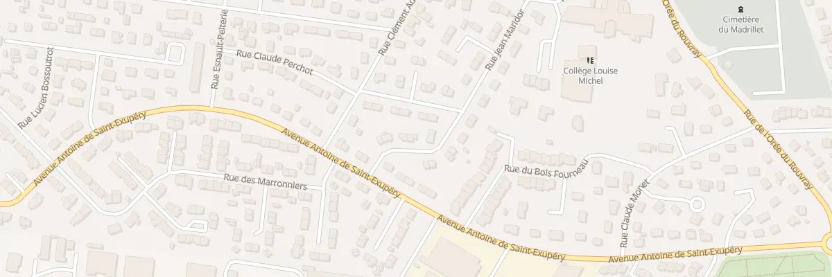 Plan du 7 Rue Jean Maridor à Saint-Étienne-du-Rouvray