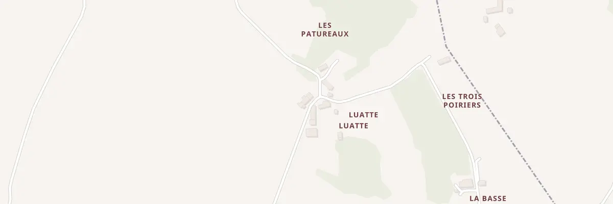 Plan du 5068 Luatte à Obterre
