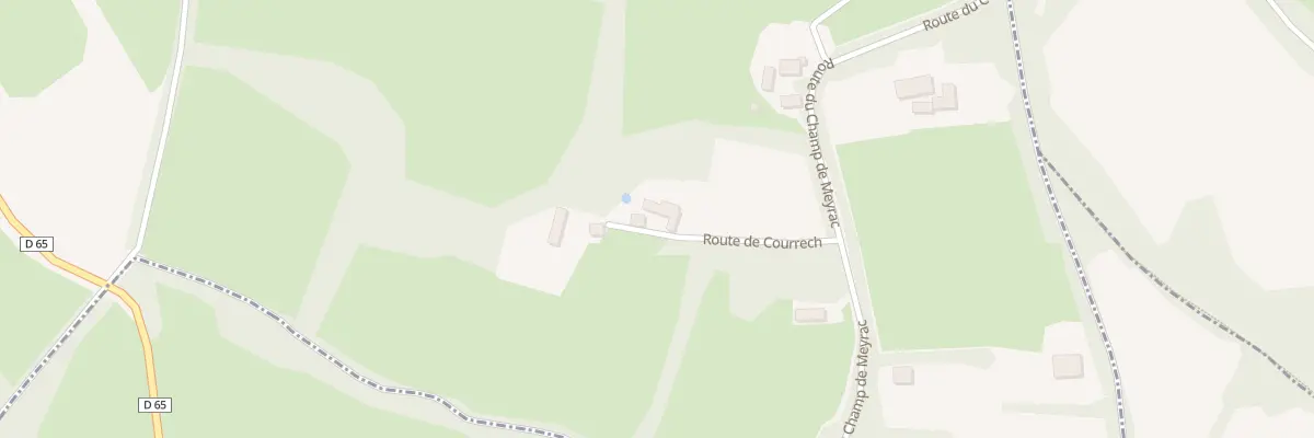 Plan du 5053A Courrech à Lacapelle-Cabanac