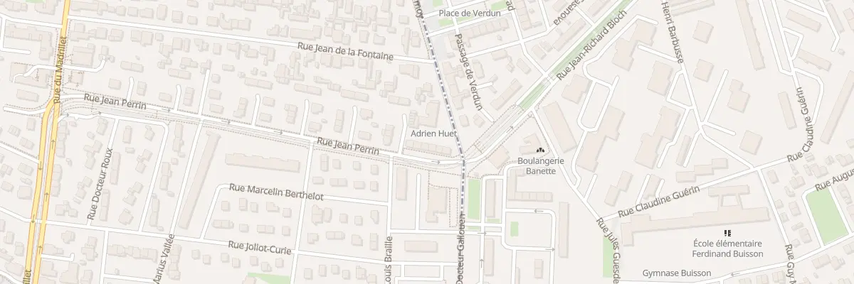 Plan du 87 Rue Jean Perrin à Saint-Étienne-du-Rouvray